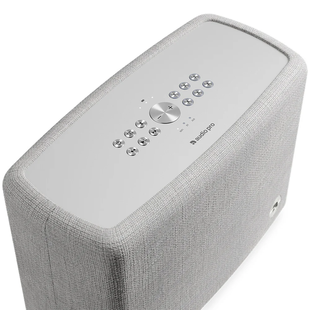 Audio Pro A15 W Açık Gri Şarjlı Multiroom Akıllı Ev Hoparlörü