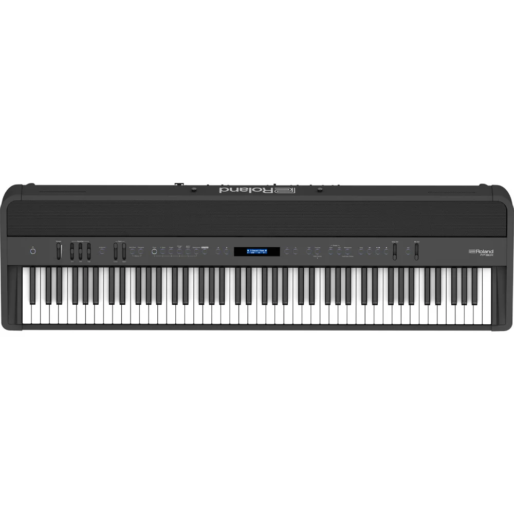 ROLAND FP-90X-BK Siyah Taşınabilir Dijital Piyano (Stand ve Pedal Ünitesi Dahil)