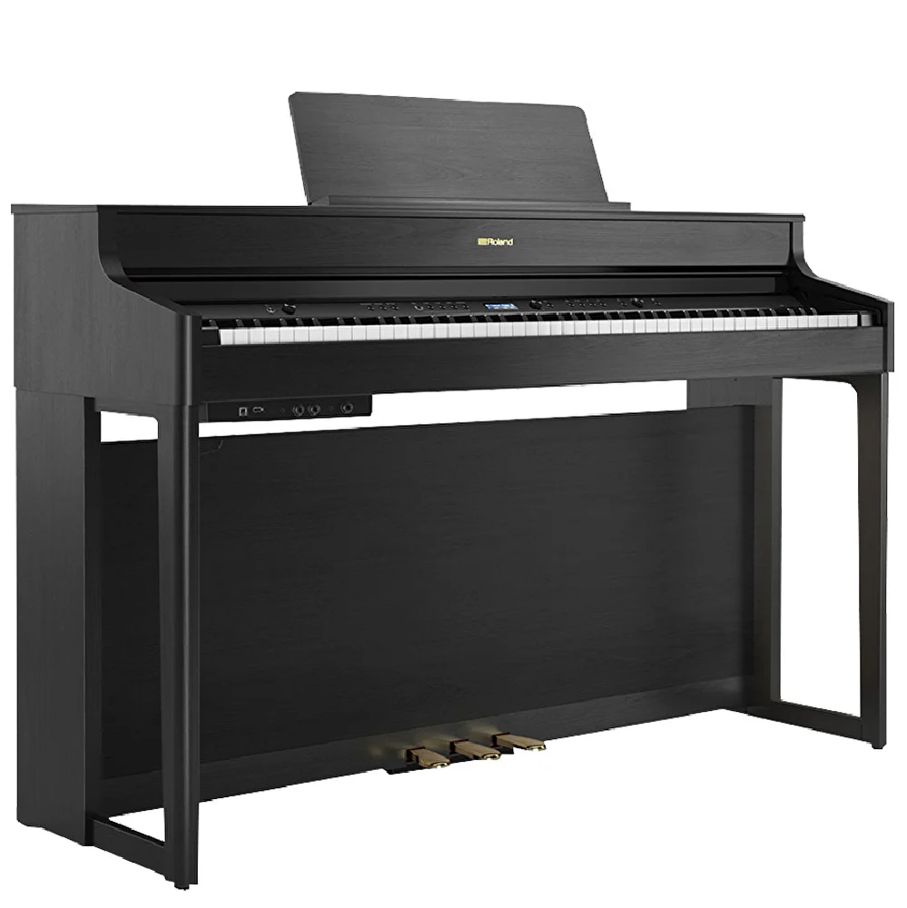 ROLAND HP702-CH Mat Siyah Dijital Duvar Piyano (Tabure & Kulaklık Hediyeli)
