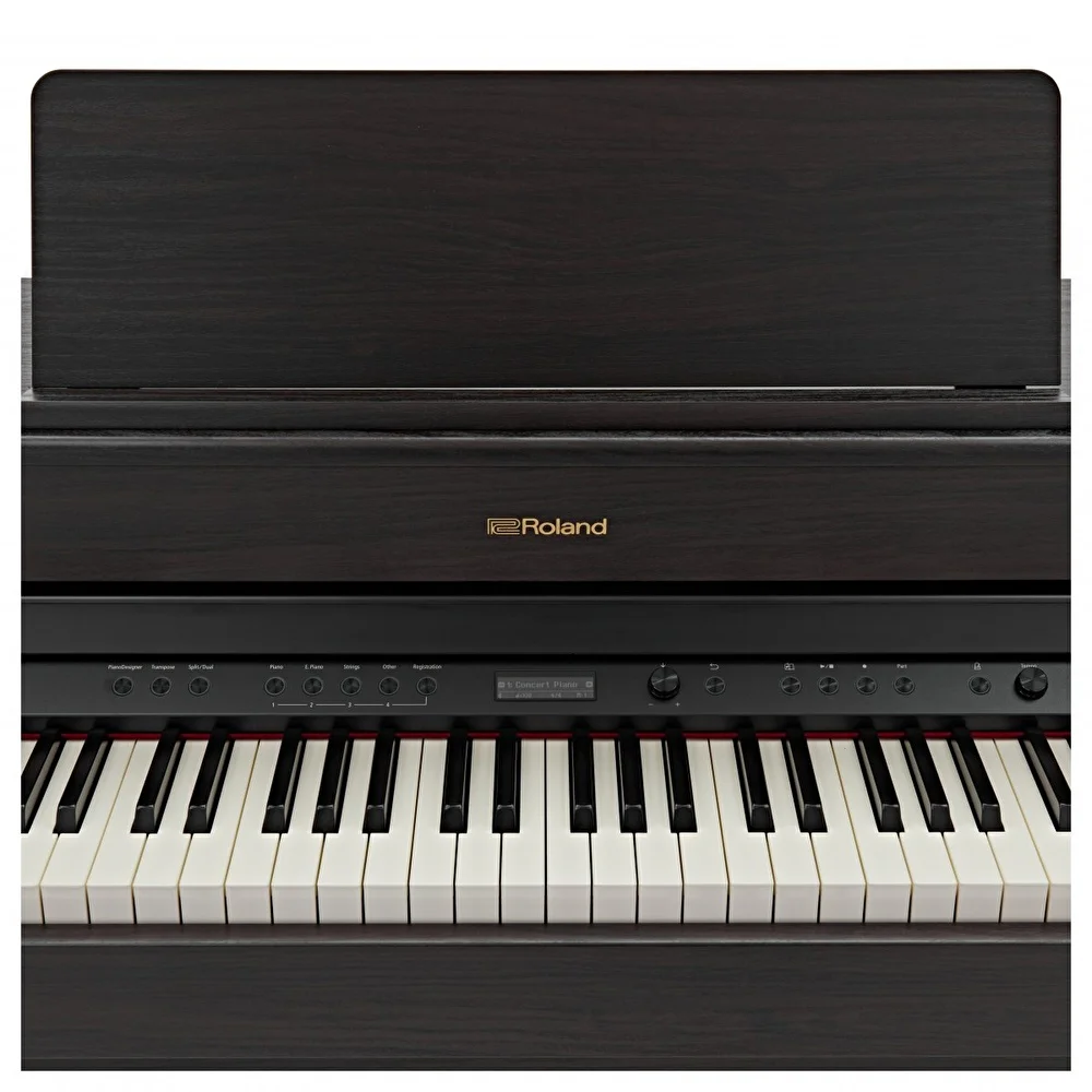 ROLAND HP702-DR Koyu Gül Ağacı Dijital Piyano (Tabure & Kulaklık Hediyeli)