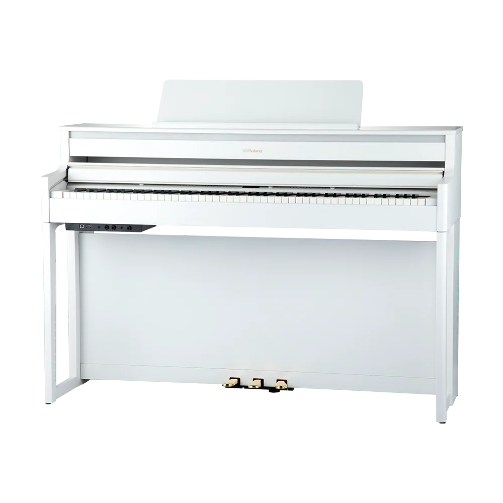 ROLAND HP704-WH Beyaz Dijital Duvar Piyanosu (Tabure & Kulaklık Hediyeli)