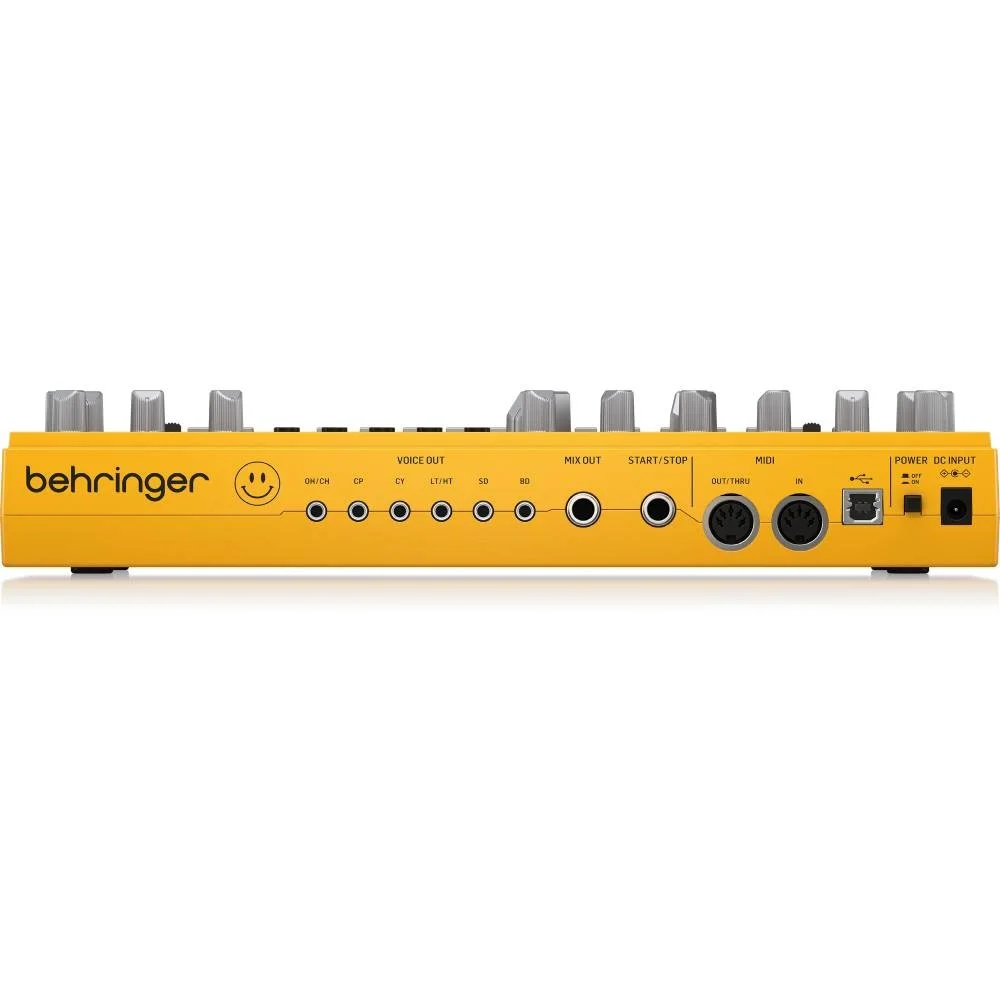 BEHRINGER RD-6-AM RHYTHM DESIGNER Analog Davul Makinesi (Sarı)