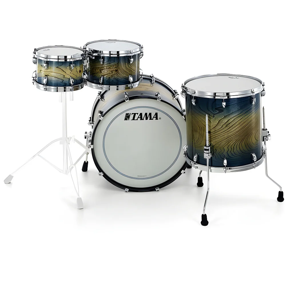 TAMA TW42RZSA-IJB STAR Walnut Indigo Japanese Sen Burst 4 Parça (22B/10T/12T/16F) Akustik Davul Seti