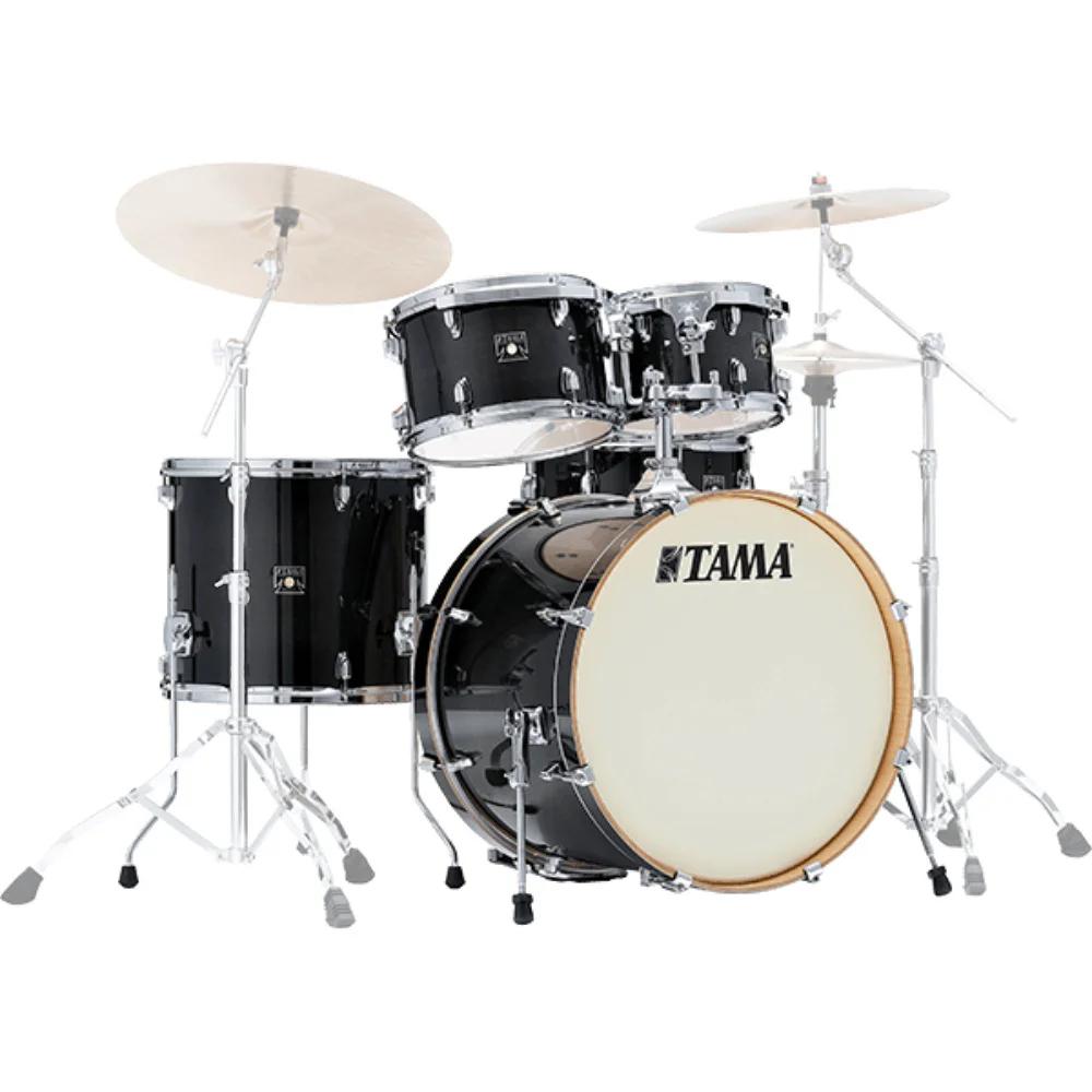 TAMA CL52KRS-TPB Superstar Classic Transparent Black Burst (22B/10T/12T/16F/14S) Akustik Davul Seti