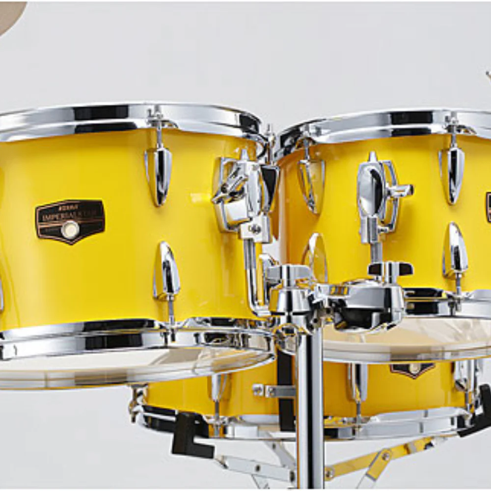 TAMA IP58H6W-ELY - Imperialstar Electric Yellow 5 Parça (18B/10T/12T/14F/14S) Aksamlı Akustik Davul Seti