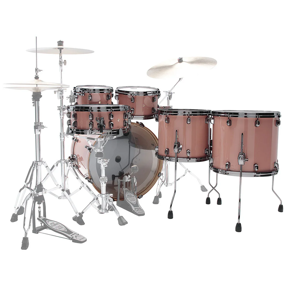 TAMA MBS52HZBNS-DRO - Starclassic Performer Dusty Rose 5 Parça (22B/10T/12T/14F/16F) Hyper-Drive Tomlu Sınırlı Üretim Akustik Davul Seti