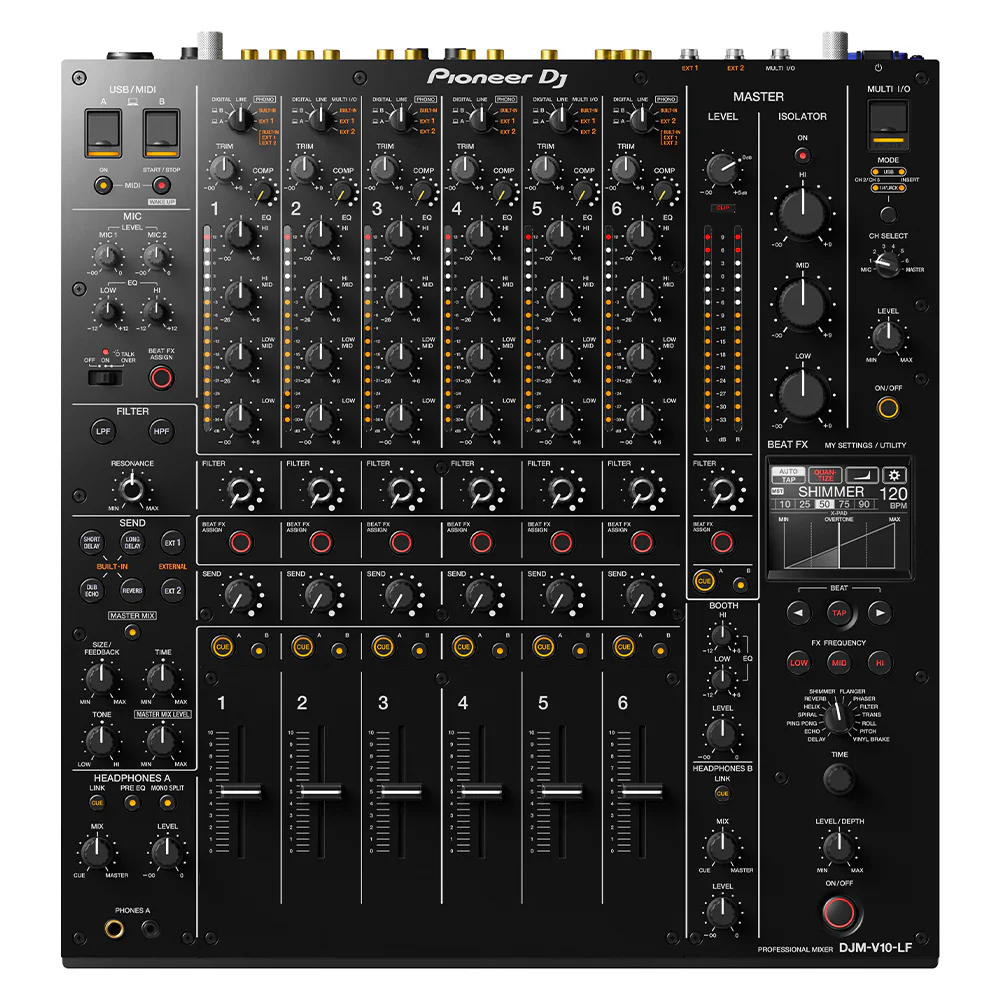 PIONEER DJ DJM-V10-LF 6 Kanal DJ Mikseri