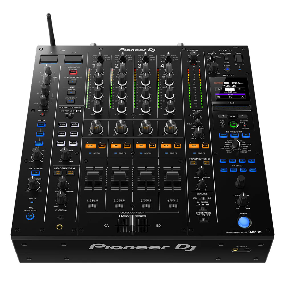 PIONEER DJ DJM-A9 4 Kanal High End Dijital DJ Mikseri
