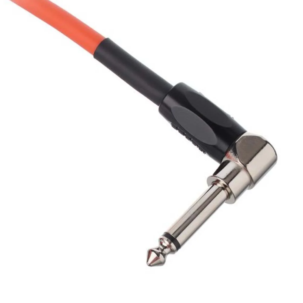 BOSS BIC-10A-OR Düz/L Uç 3 Metre Turuncu Enstrüman Kablosu