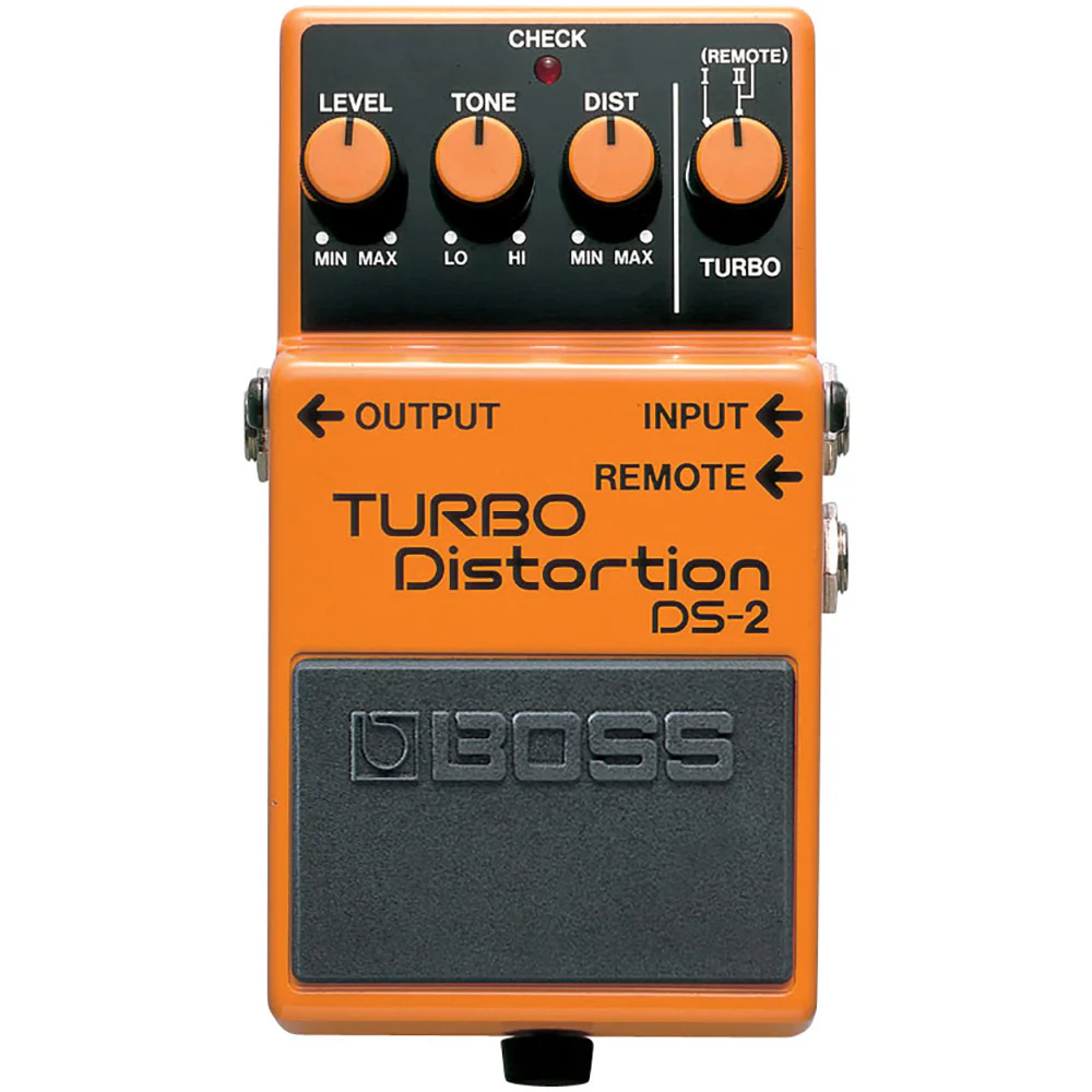 BOSS DS-2 Turbo Distortion Kompakt Efekt Pedalı