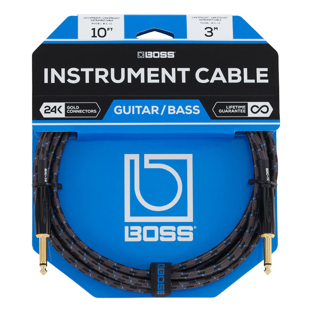 BOSS BIC-5 1.5 Metre Gri Enstrüman Kablosu