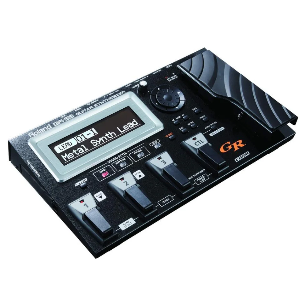 ROLAND GR-55S-BK Gitar Synthesizer - GK3 Manyetik Setsiz