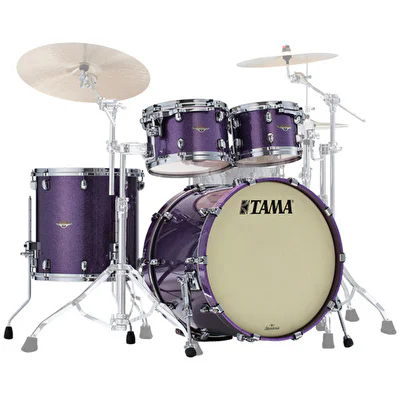TAMA MA42TZUS-DPP Starclassic Maple Deeper Purple 4 Parça (22B/10T/12T/16F) Akustik Davul Seti