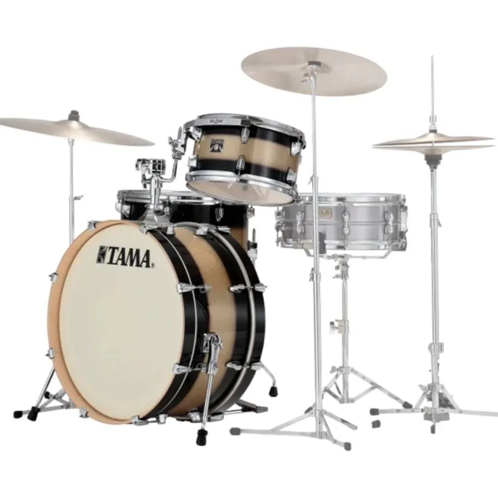 Tama CL30VS-MLD Superstar Classic Neo-Mod Metallic Gold Duco 3 Parça (20B/12T/14F) Akustik Davul Seti