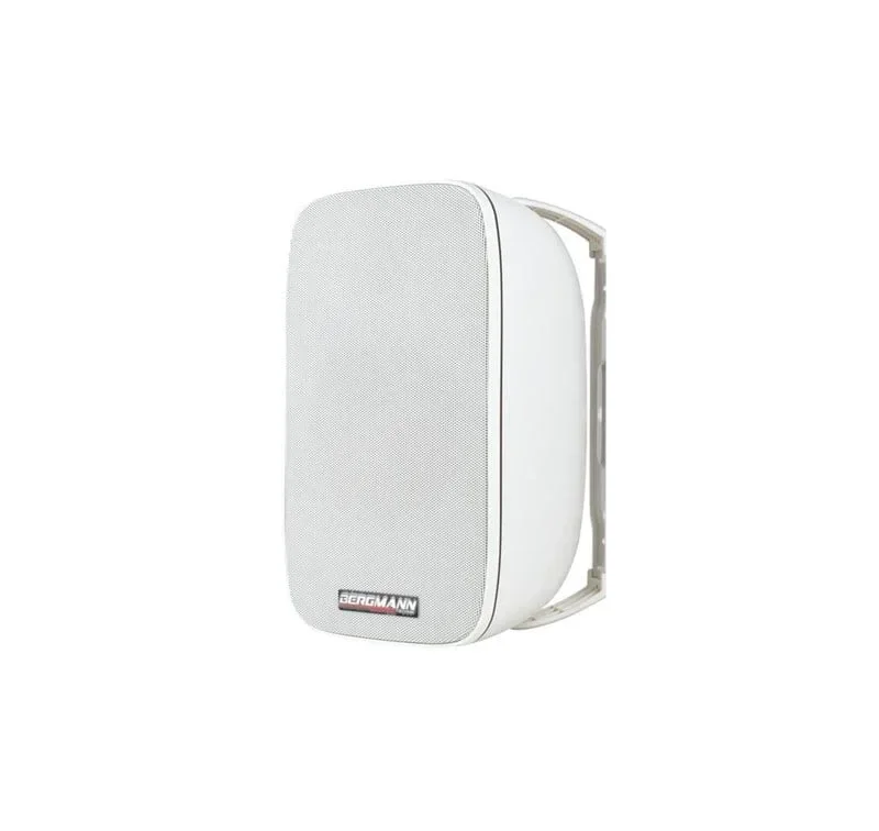 Bergmann Konzert XBASS-5 Outdoor Duvar Hoparlörü 5" 80W/16-ohm ( Beyaz / adet)