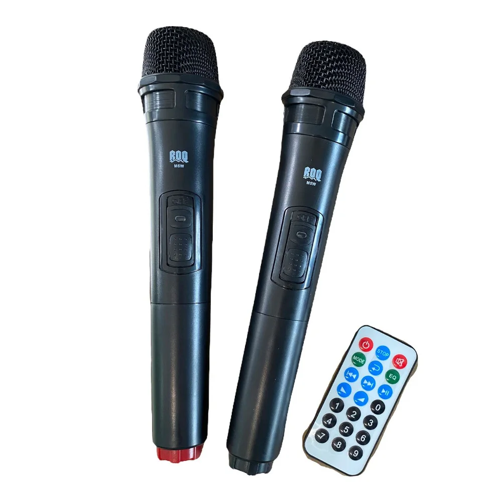 Roq Audio AUQ15 15" Taşınabilir Aktif Hoparlör (Mikrofon Hediyeli)