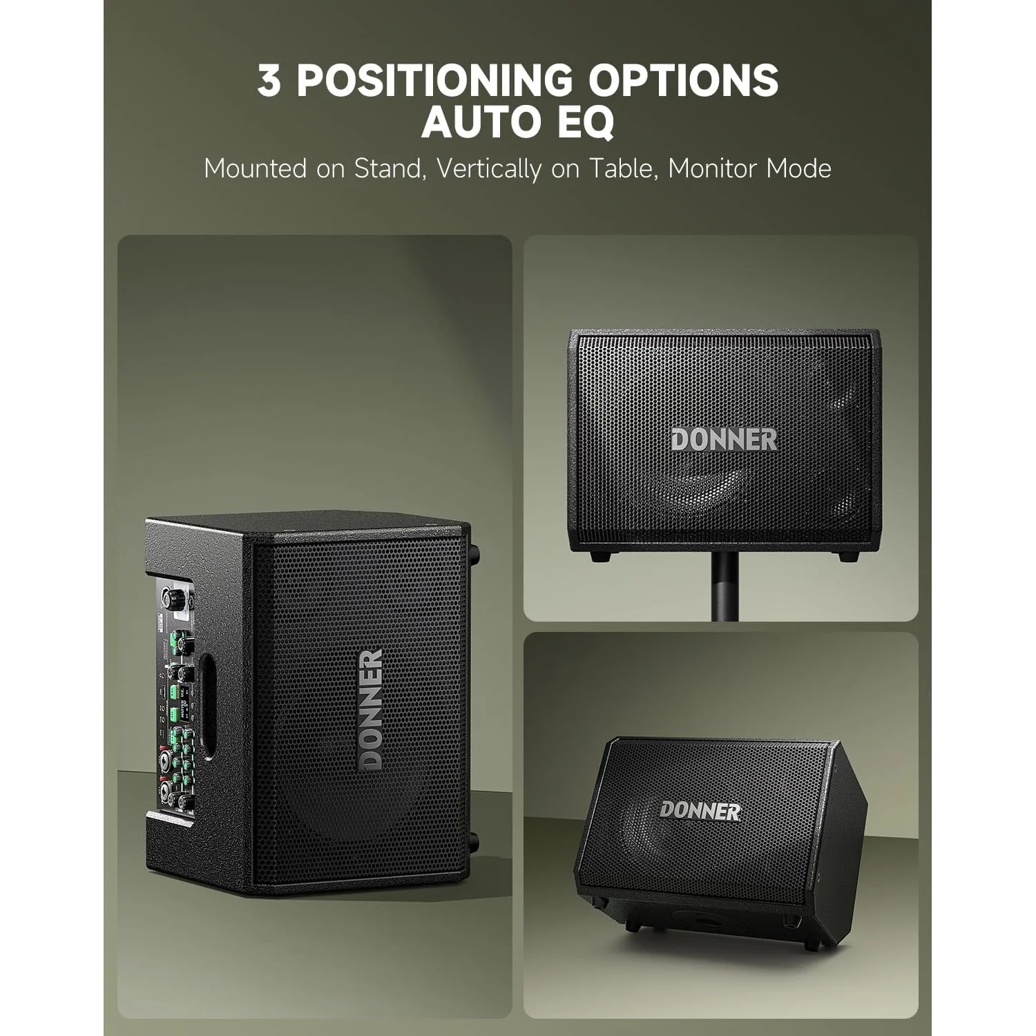 Donner Mt-1 Taşınabilir Bluetooth Amfi & PA Sistem