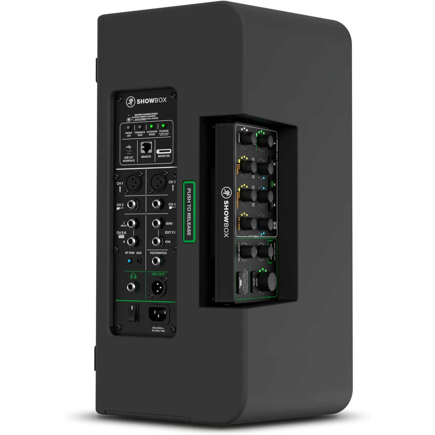 Mackie ShowBox All-in-one Performance Rig Hoparlör