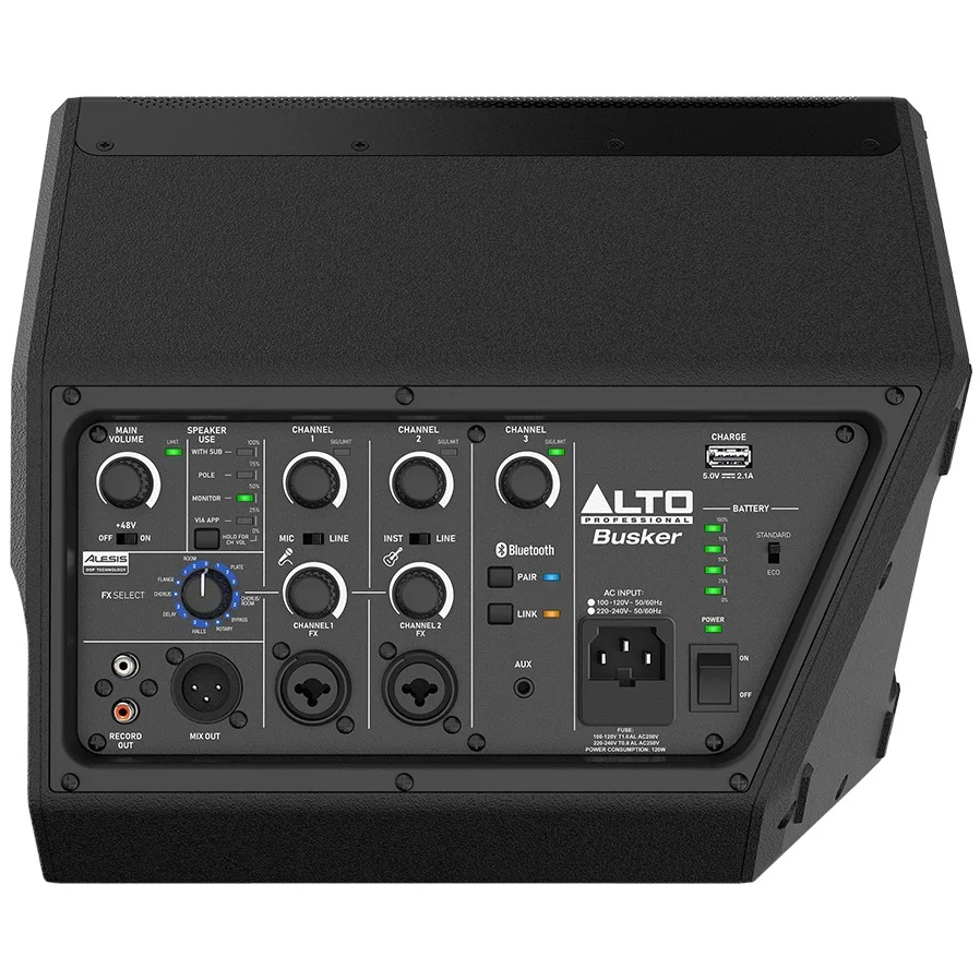 Alto Professional Busker Taşınabilir Bataryalı PA Bluetooth Hoparlör