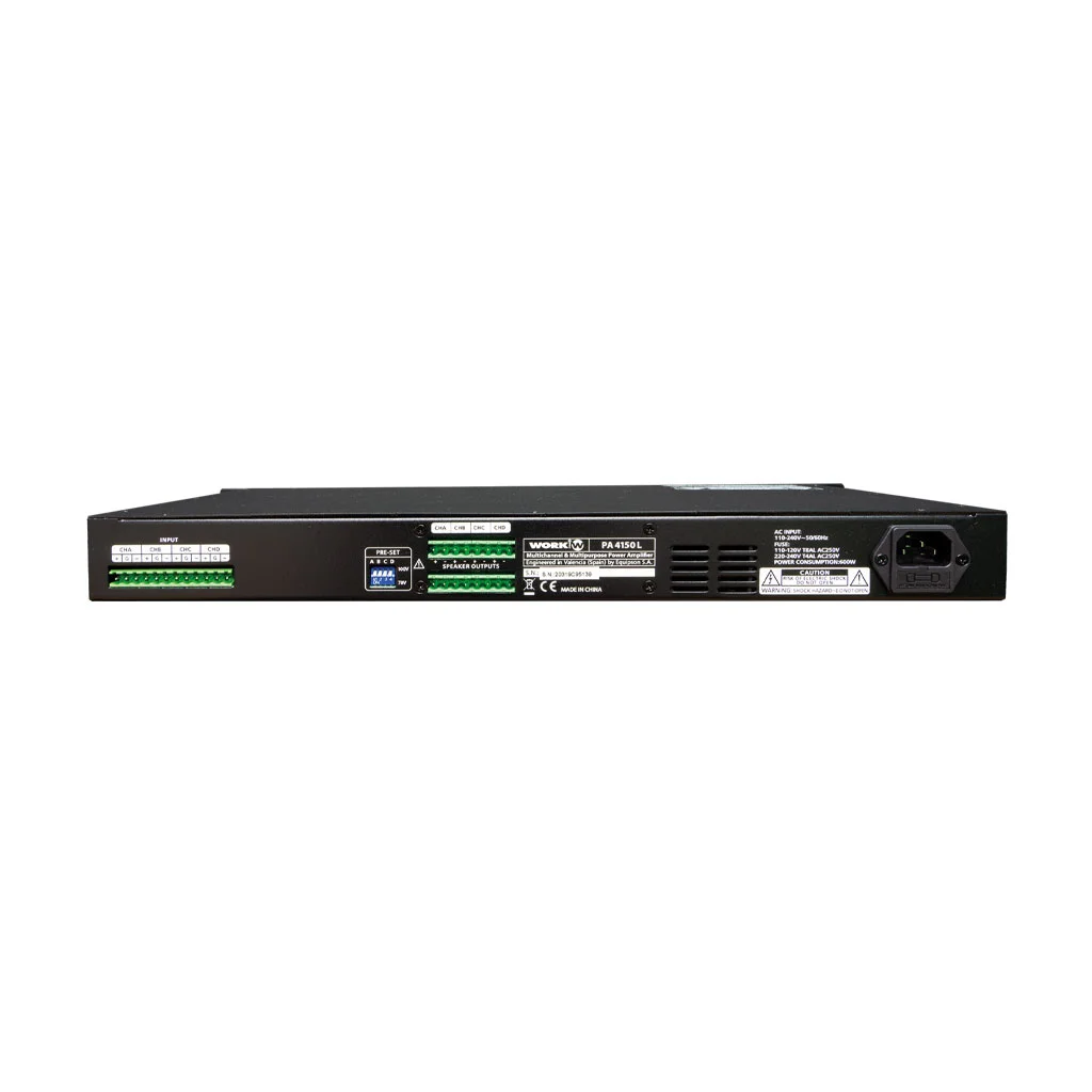Work PA 4150 L Power Amfi