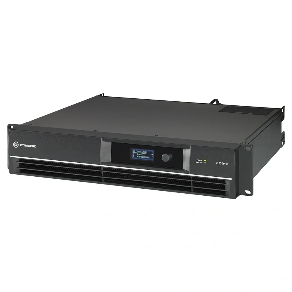 DYNACORD C1300FDI-EU C-Serisi 2x650W DSP Power Amplifier