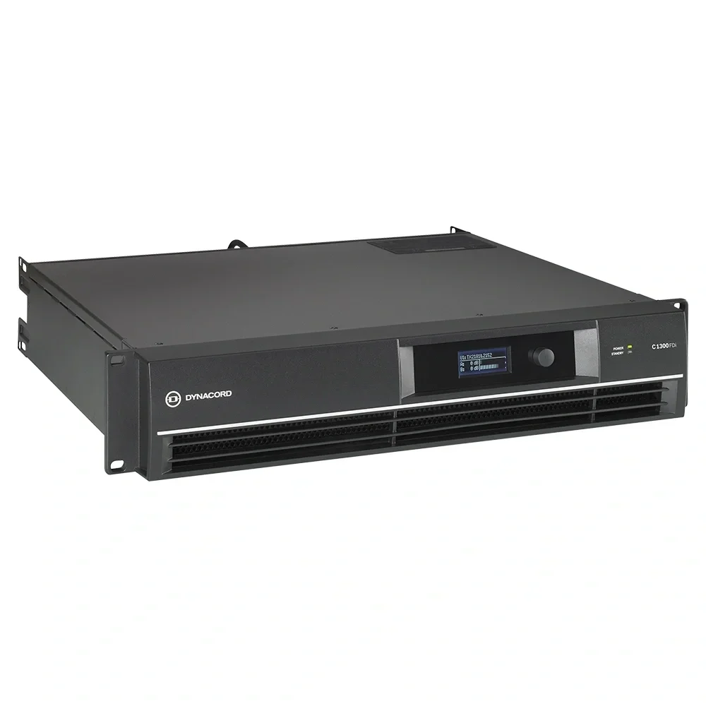 DYNACORD C1300FDI-EU C-Serisi 2x650W DSP Power Amplifier
