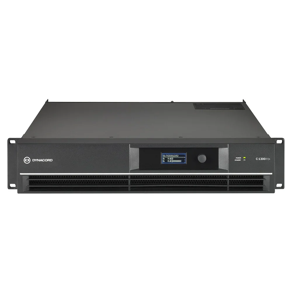 DYNACORD C1300FDI-EU C-Serisi 2x650W DSP Power Amplifier