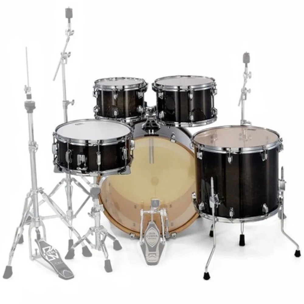 TAMA CL52KRS-TPB Superstar Classic Transparent Black Burst (22B/10T/12T/16F/14S) Akustik Davul Seti