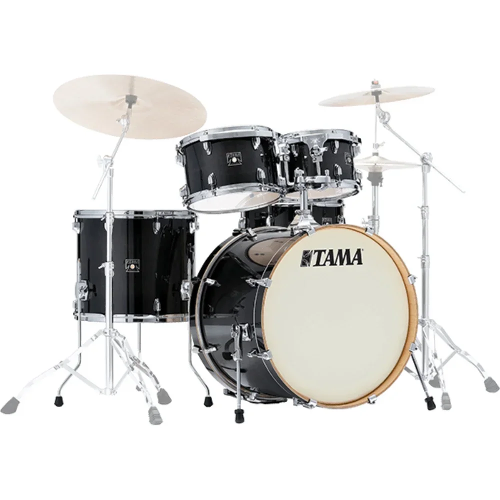 TAMA CL52KRS-TPB Superstar Classic Transparent Black Burst (22B/10T/12T/16F/14S) Akustik Davul Seti